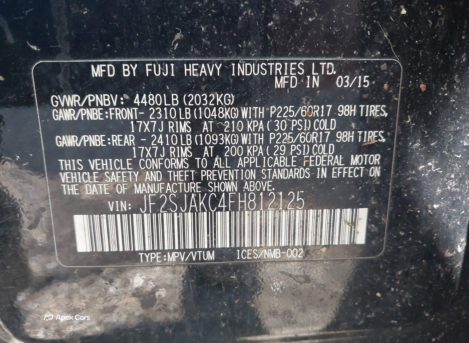 Subaru Forester 2015