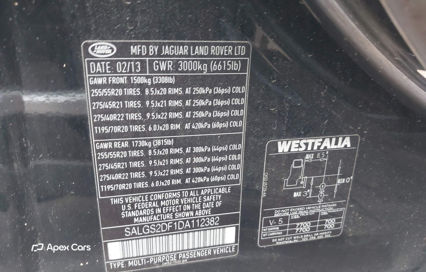 Land Rover Range Rover 2013