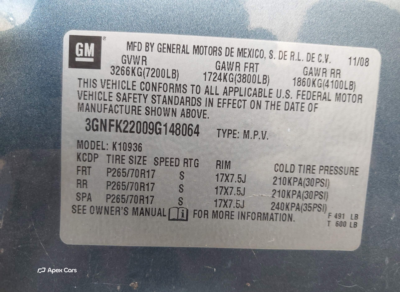 Chevrolet Avalanche 2009