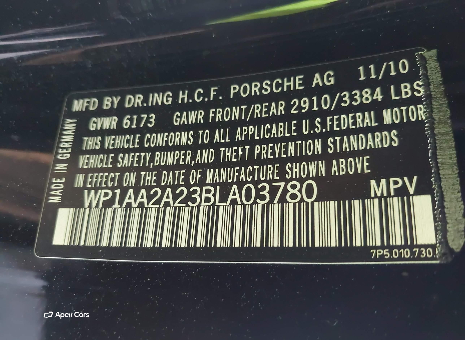 Porsche Cayenne 2011