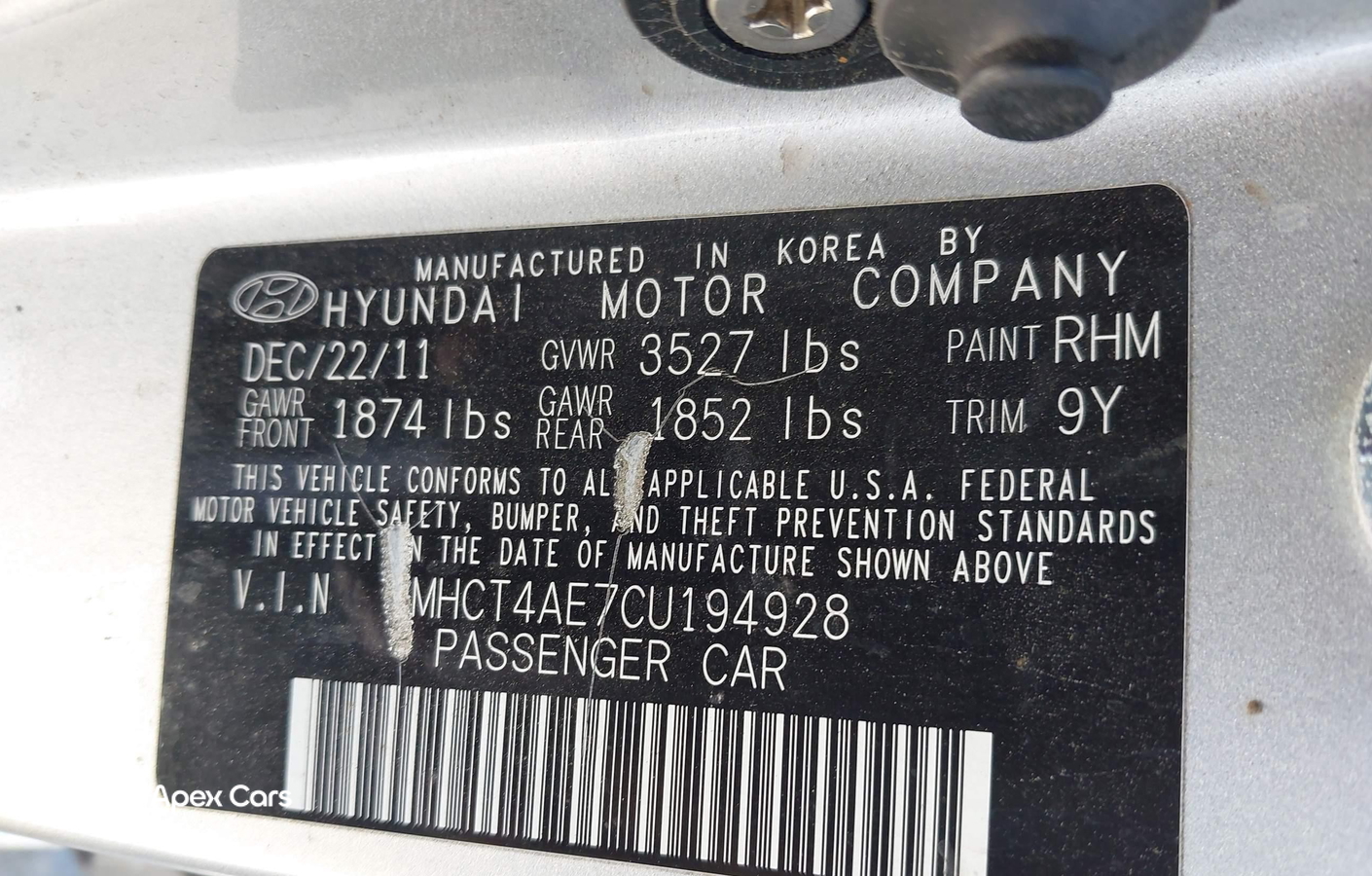 Hyundai Accent 2012