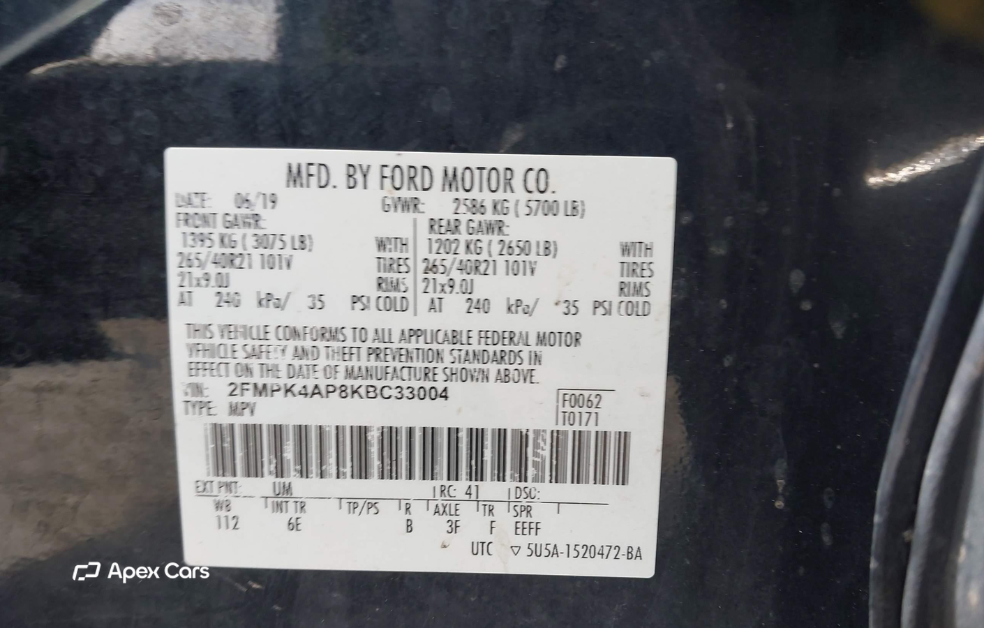 Ford Edge 2019