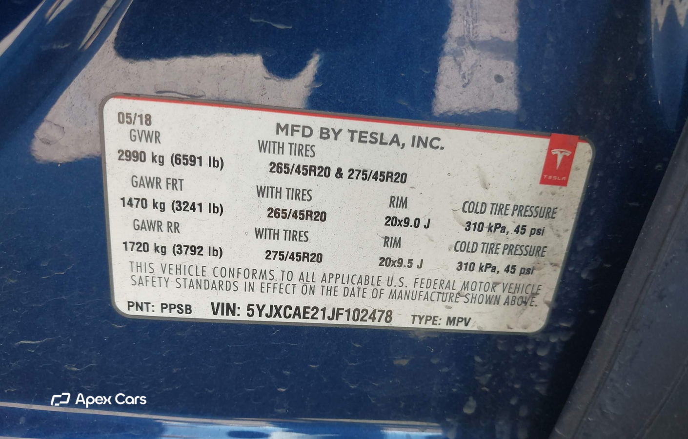 Tesla Model X 2018