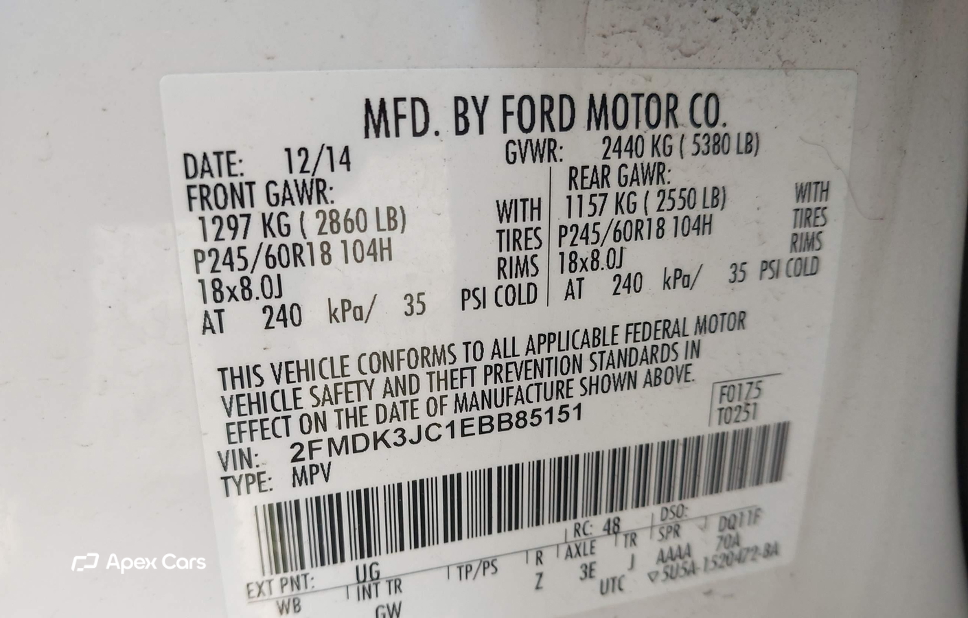 Ford Edge 2014