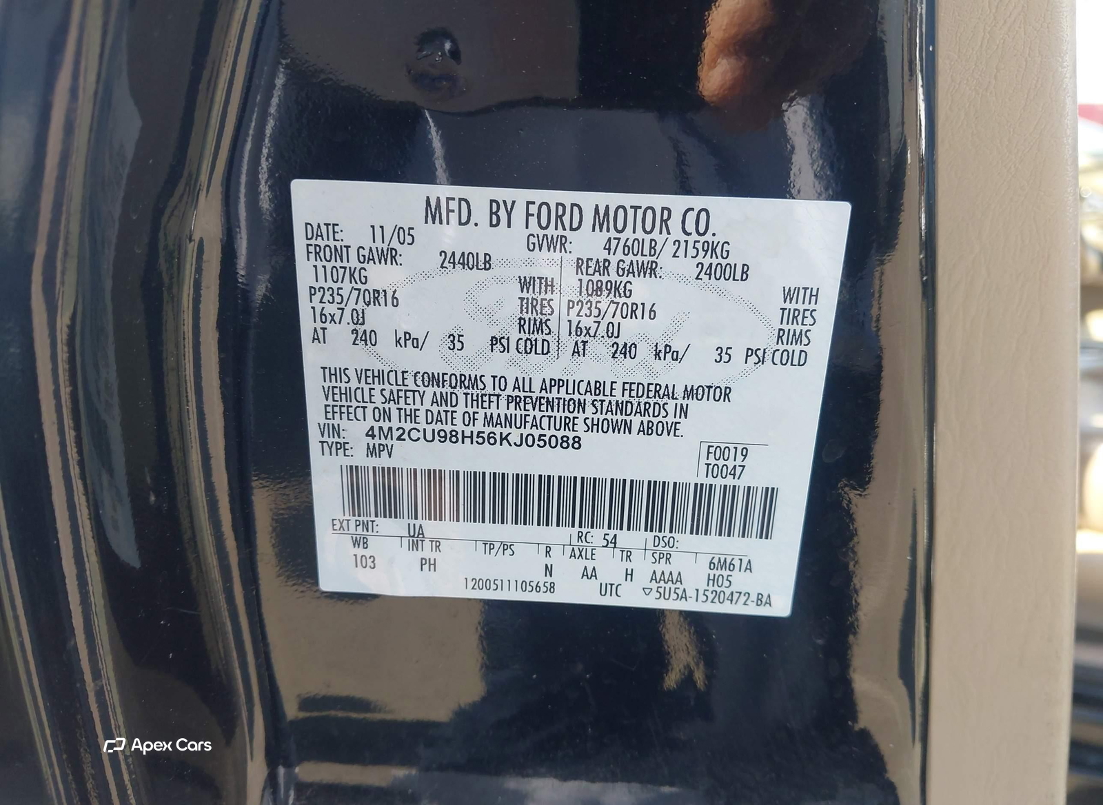 Mercury Mariner 2006