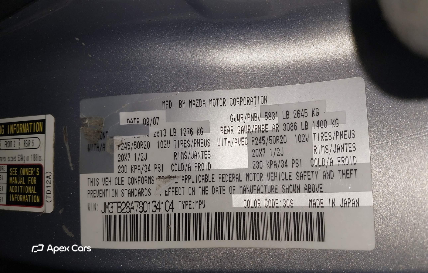 Mazda CX-9 2008