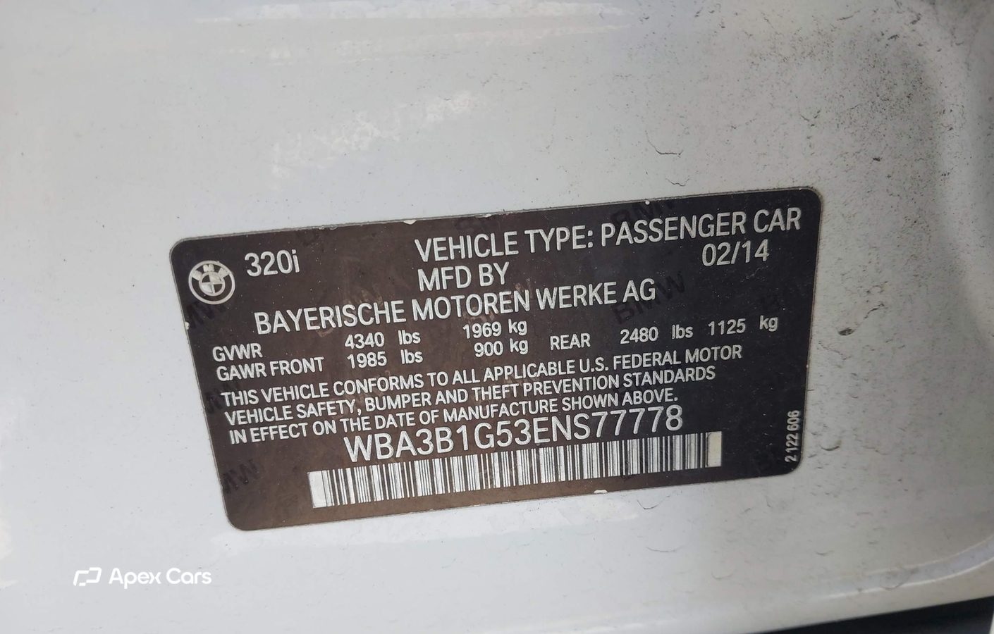 BMW Series 3 2014