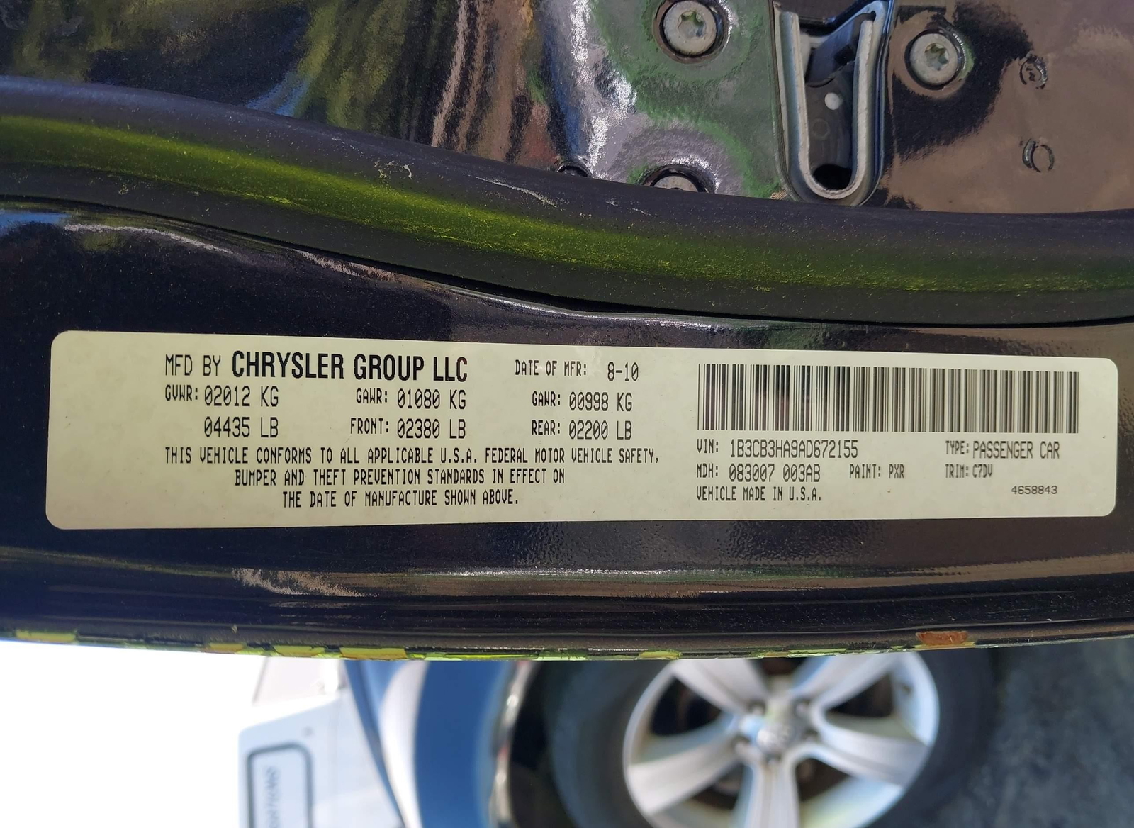 Dodge Caliber 2010