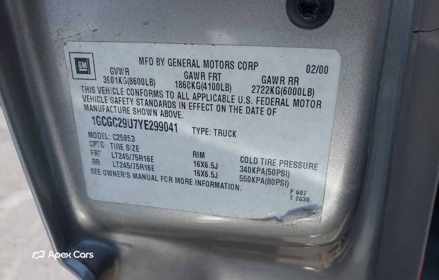 Chevrolet Silverado 2000