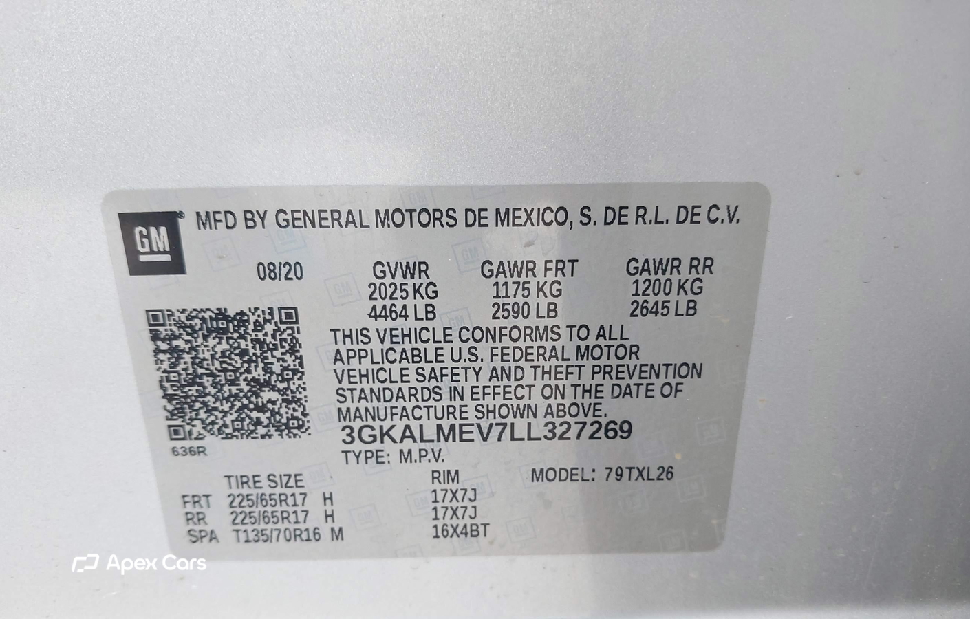 GMC Terrain 2020