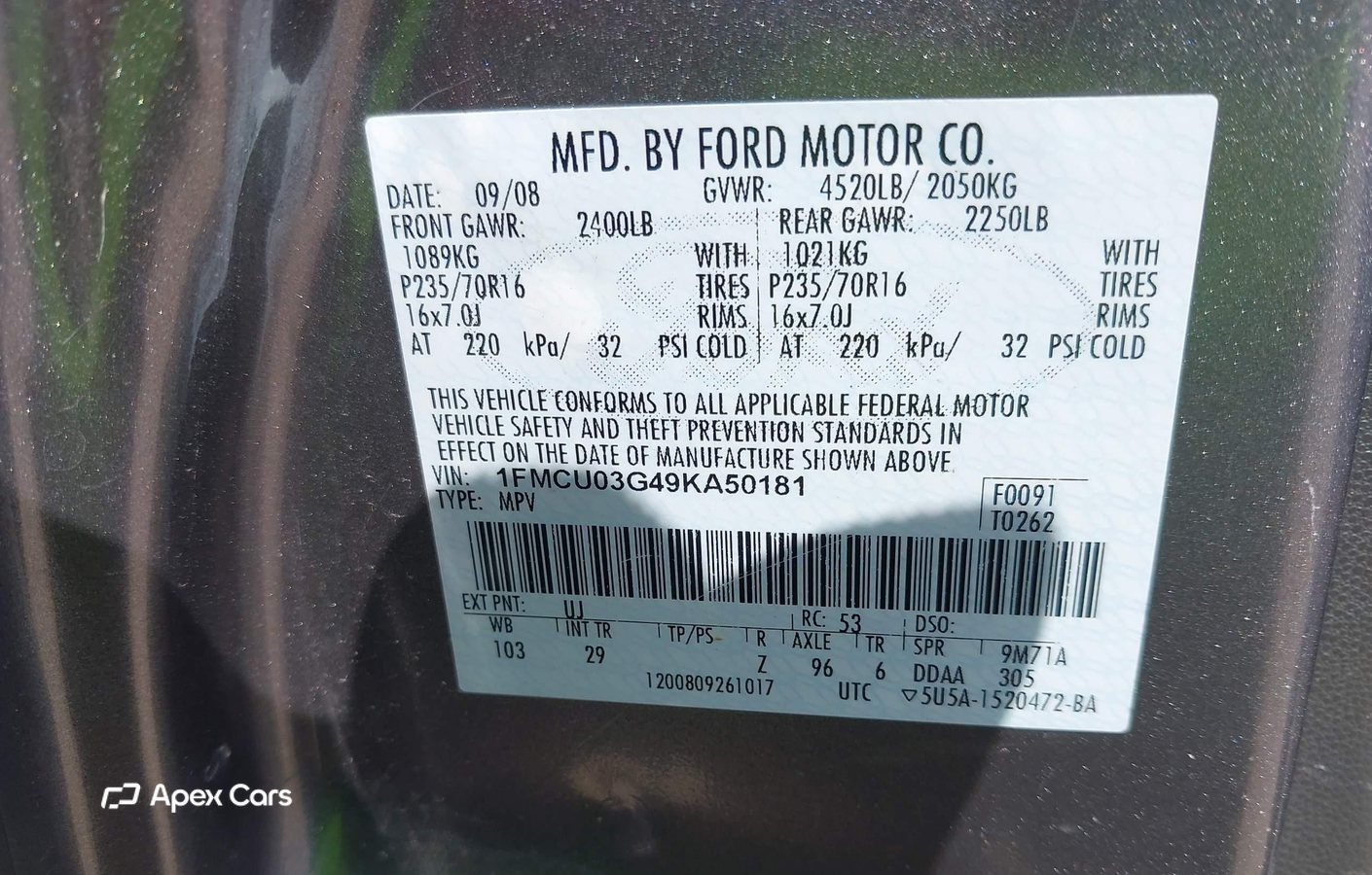 Ford Escape 2009
