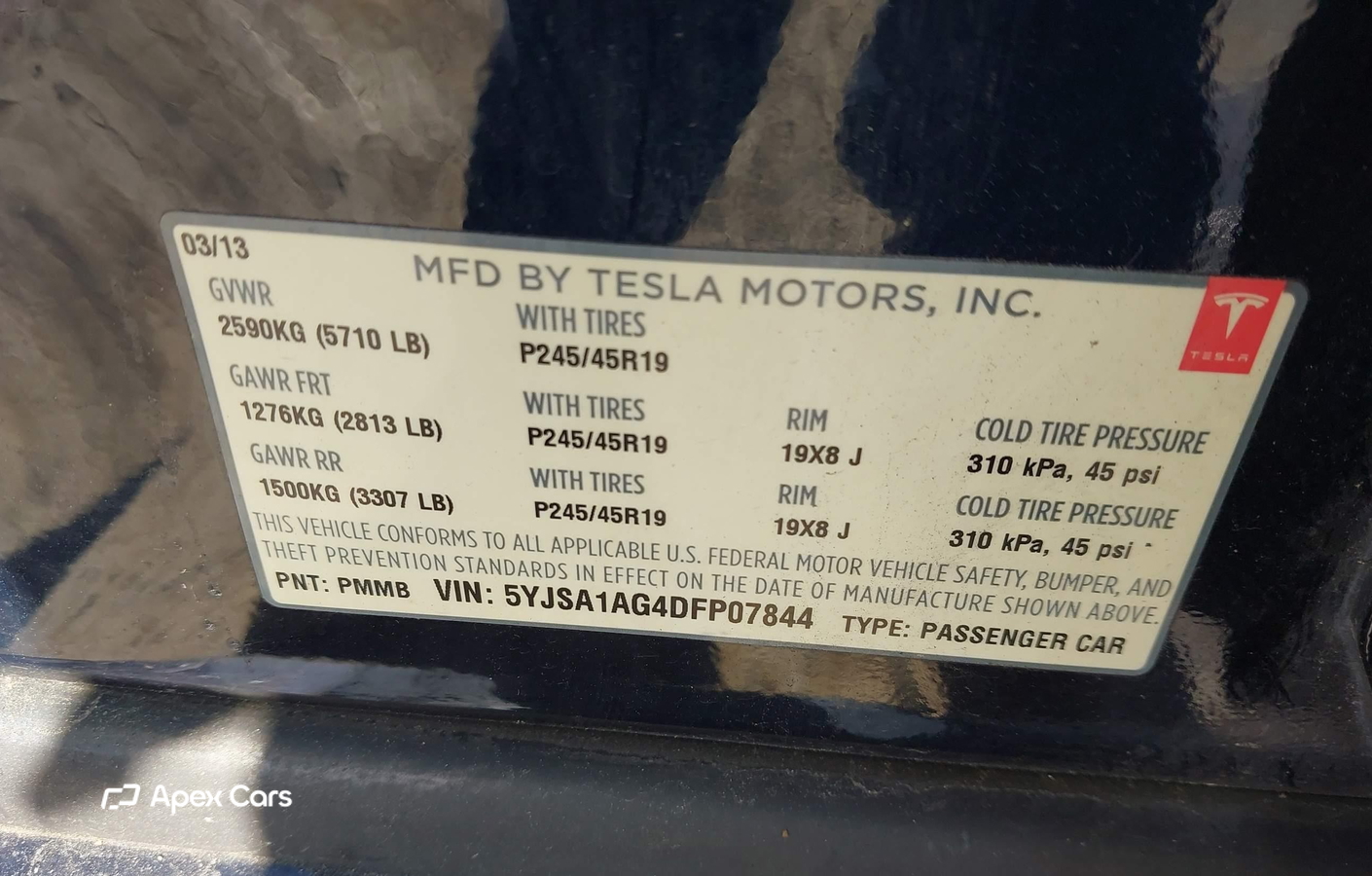 Tesla Model S 2013