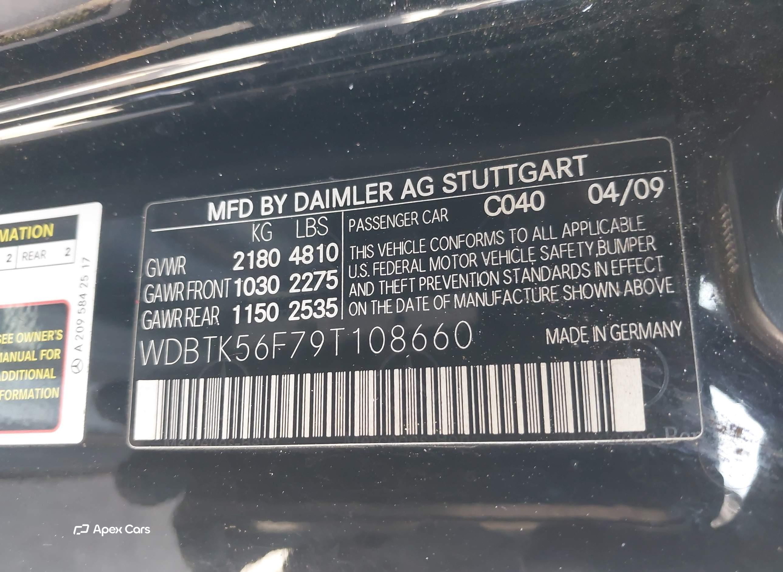 Mercedes-Benz CLK-klasse 2009