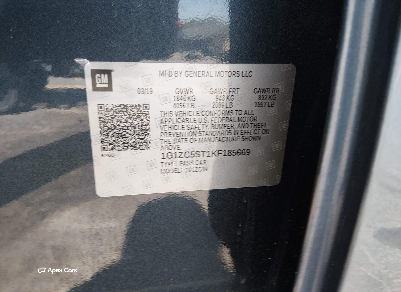 Chevrolet Malibu 2019