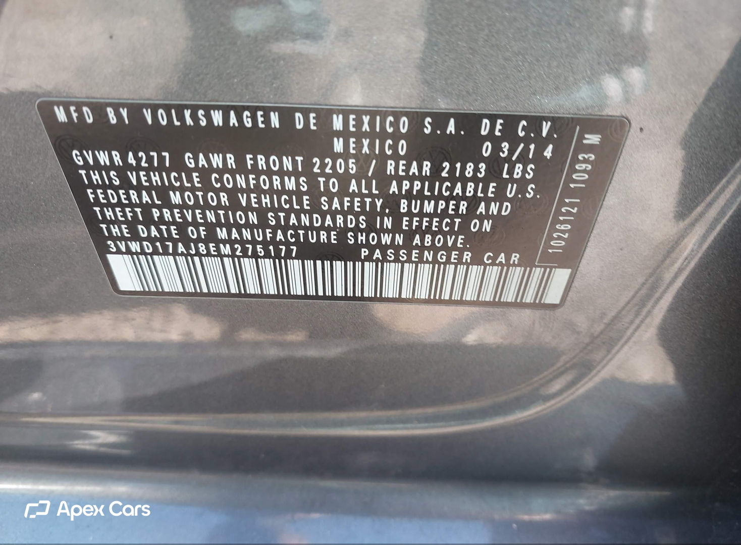 Volkswagen Jetta 2014