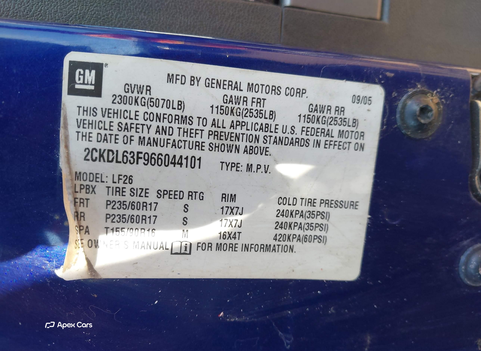 Pontiac Torrent 2006