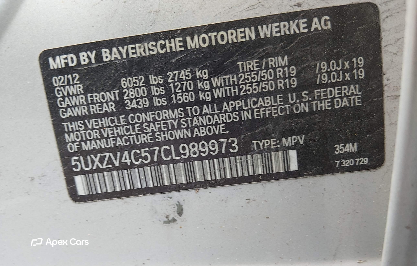 BMW X5 2012