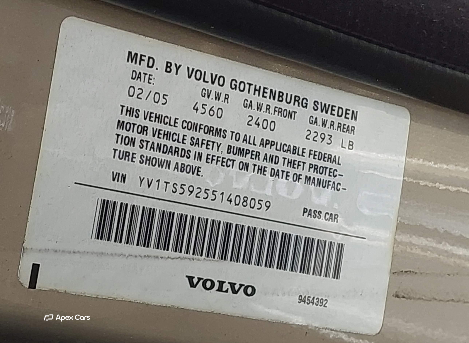 Volvo S80 2005