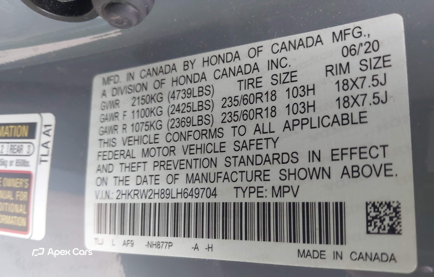 Honda CR-V 2020