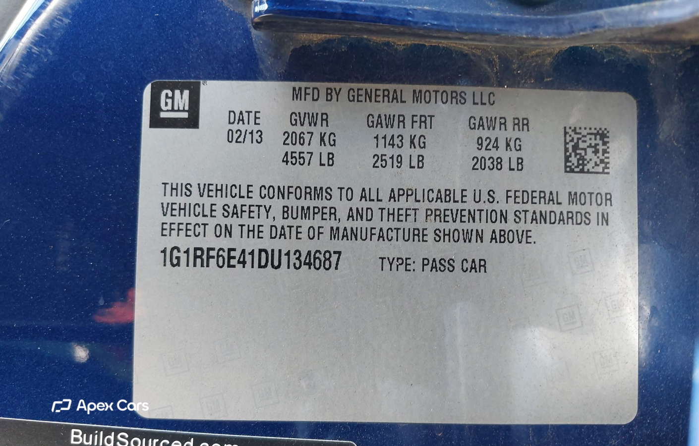 Chevrolet Volt 2013