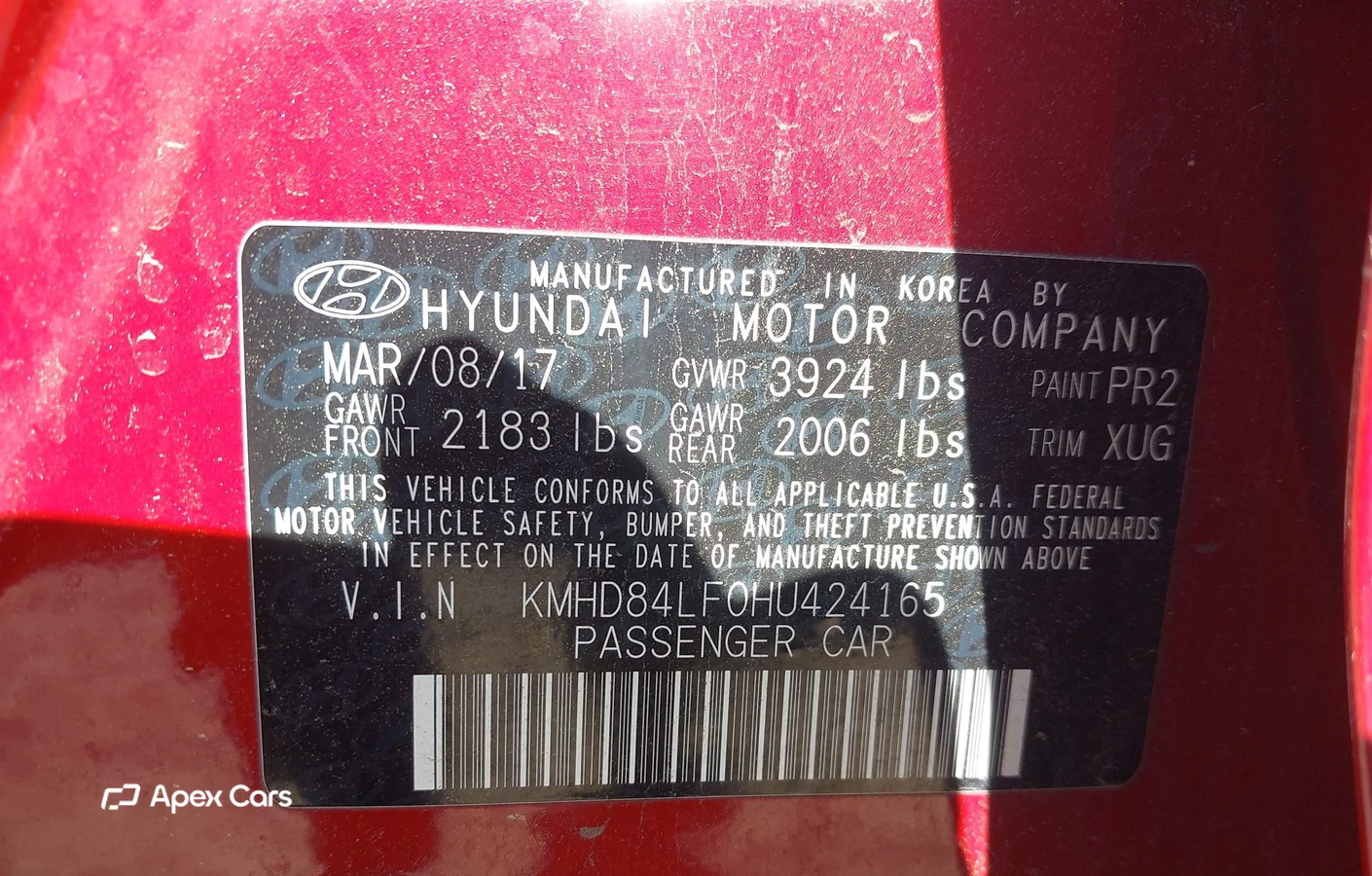 Hyundai Elantra 2017