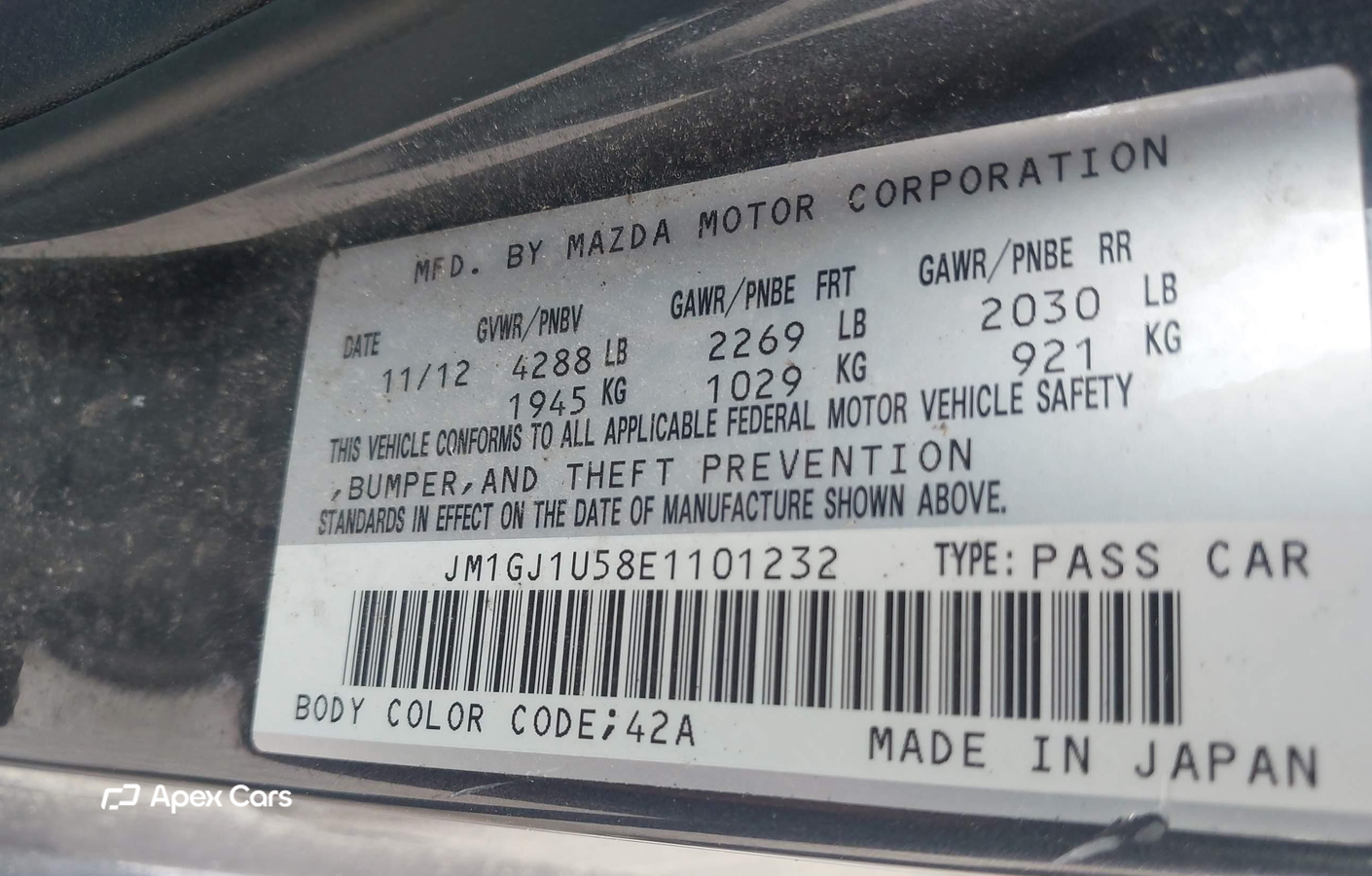 Mazda 6 2014