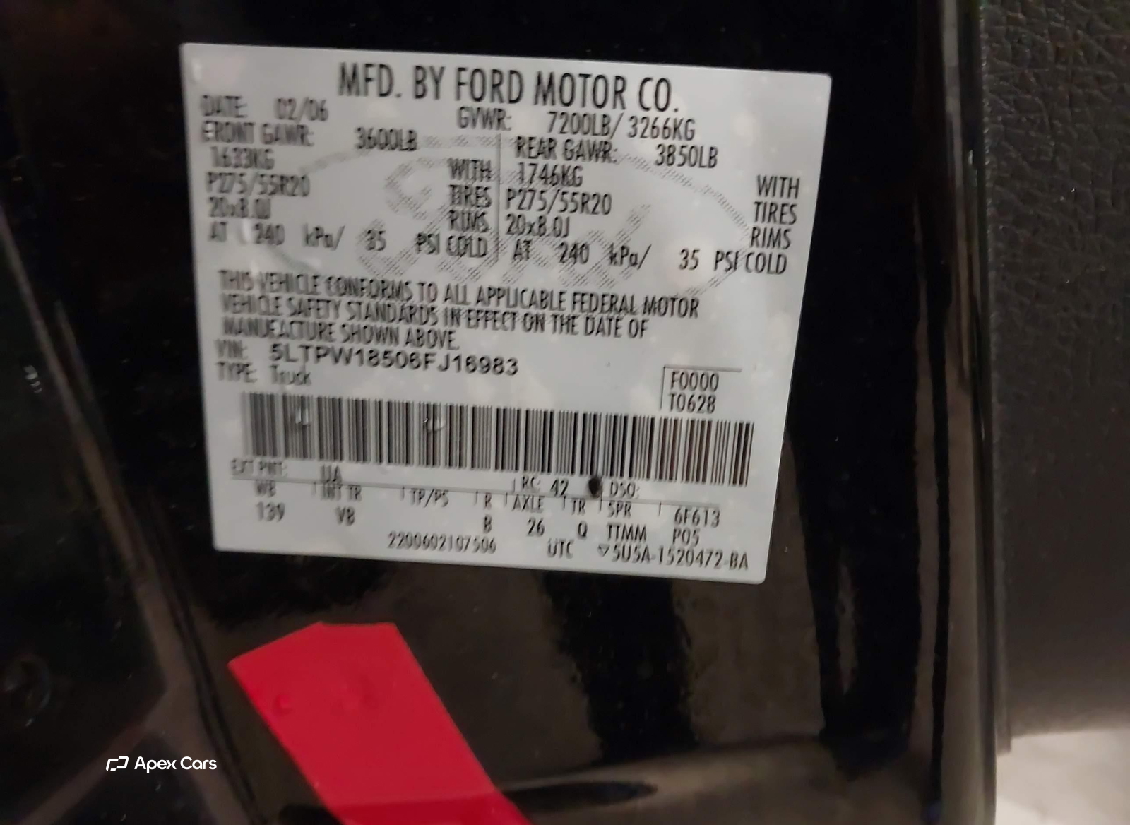 Lincoln Mark LT 2006