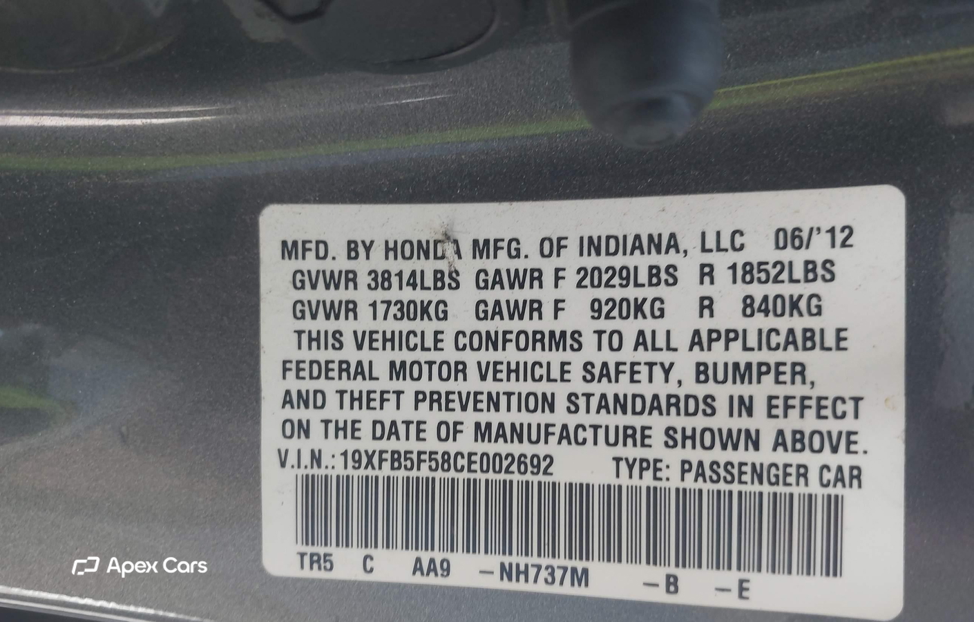 Honda Civic 2012