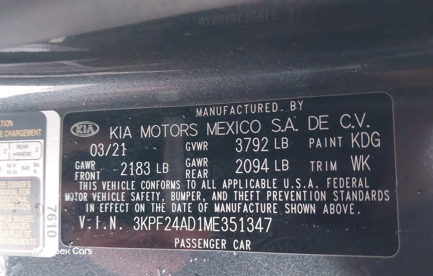 Kia Forte 2021