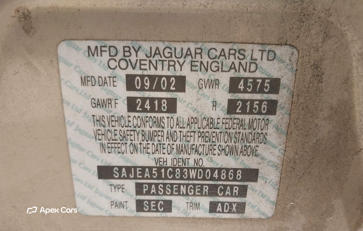 Jaguar X-Type 2003
