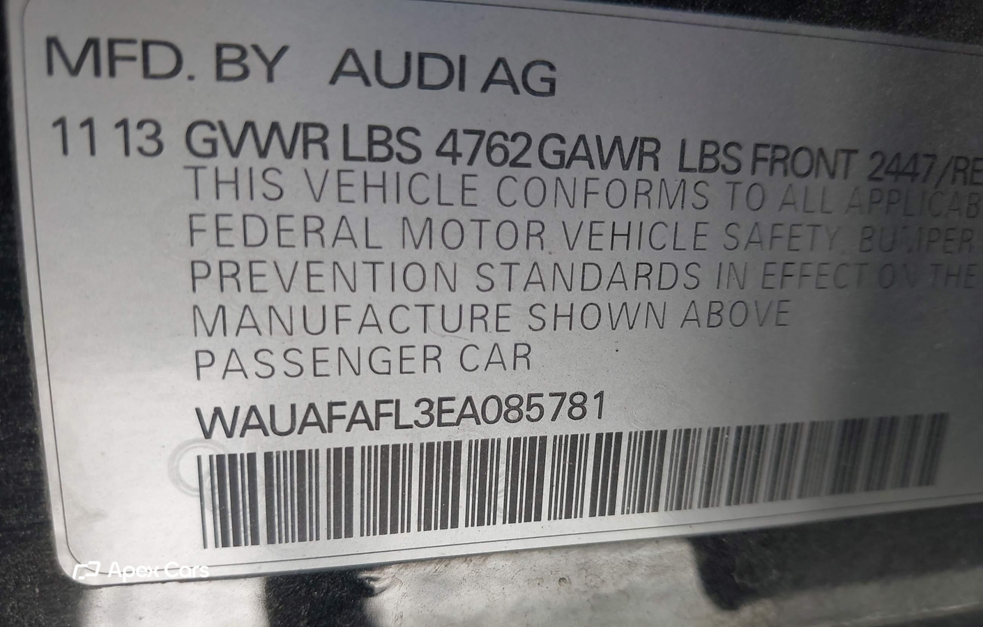 Audi A4 2014