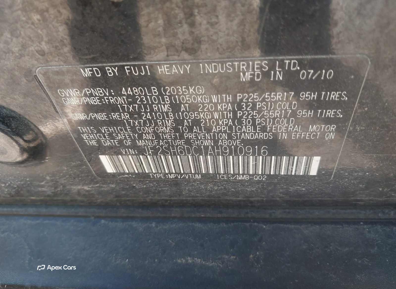 Subaru Forester 2010