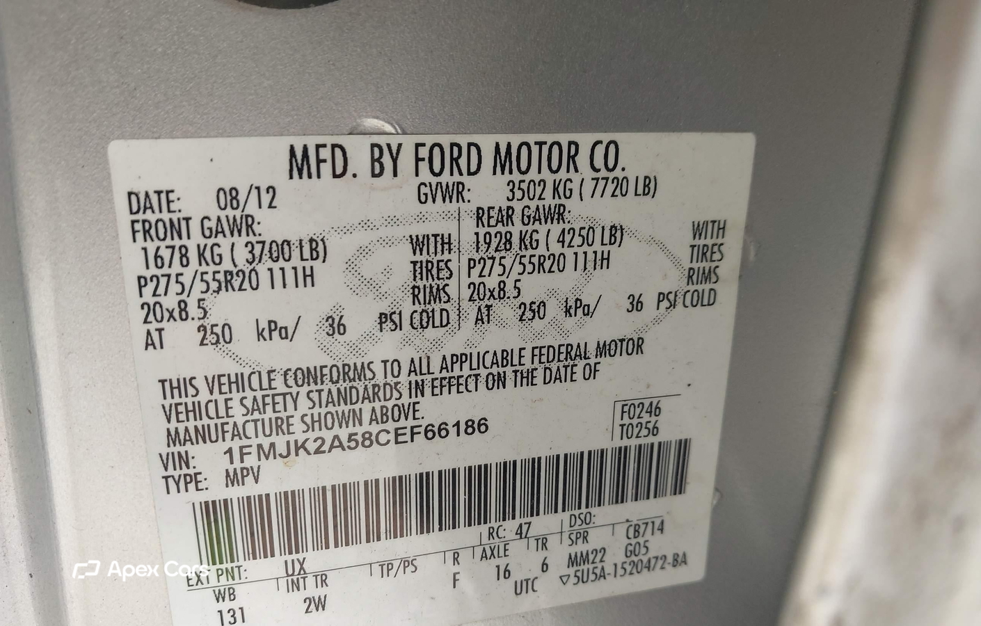 Ford Expedition 2012