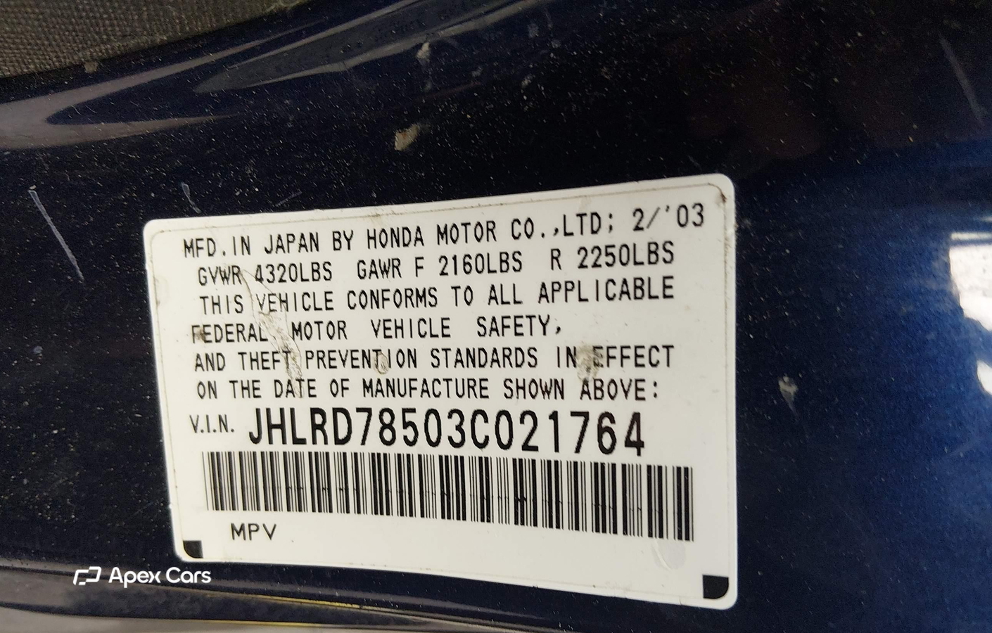 Honda CR-V 2003