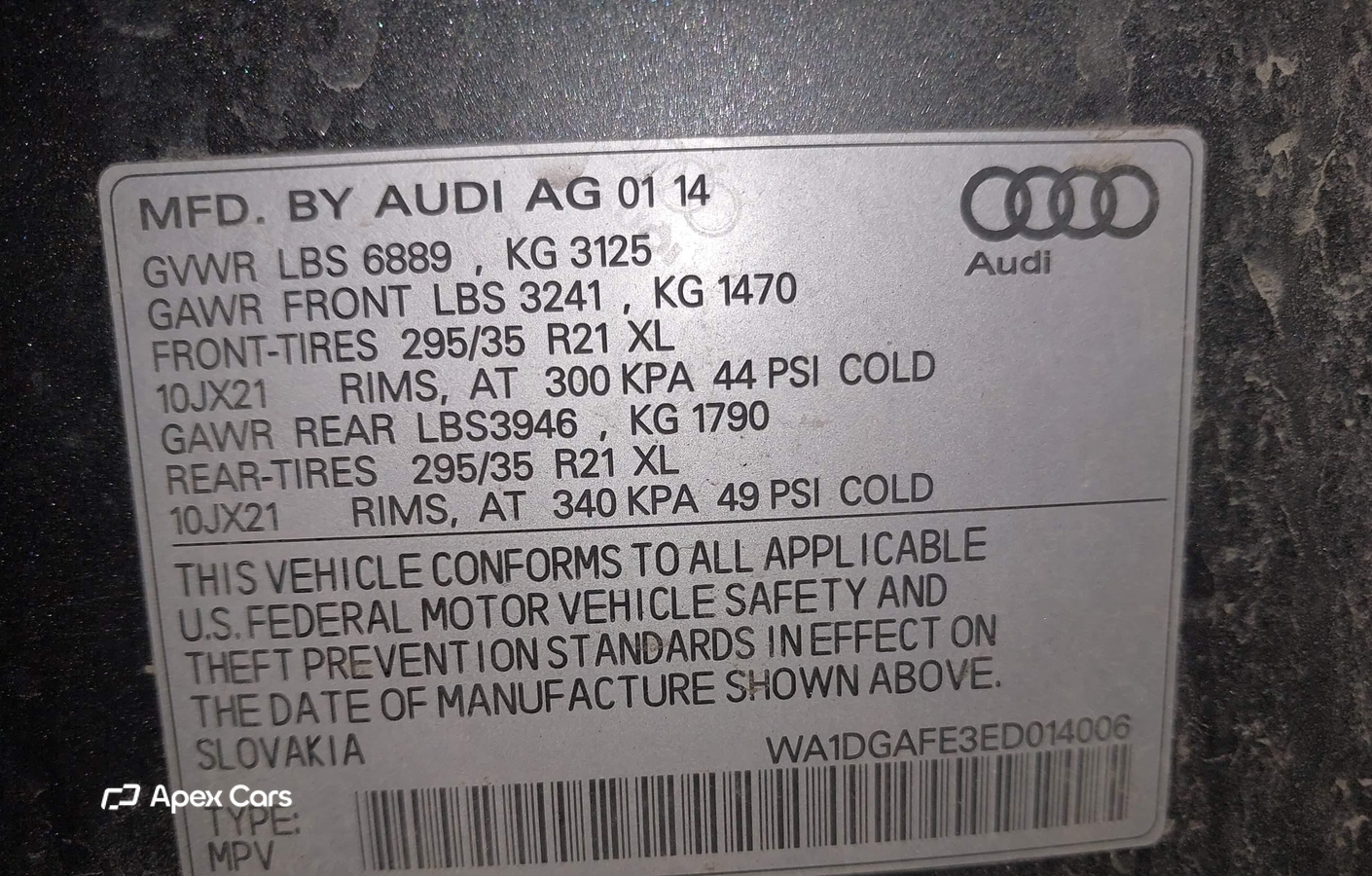 Audi Q7 2014