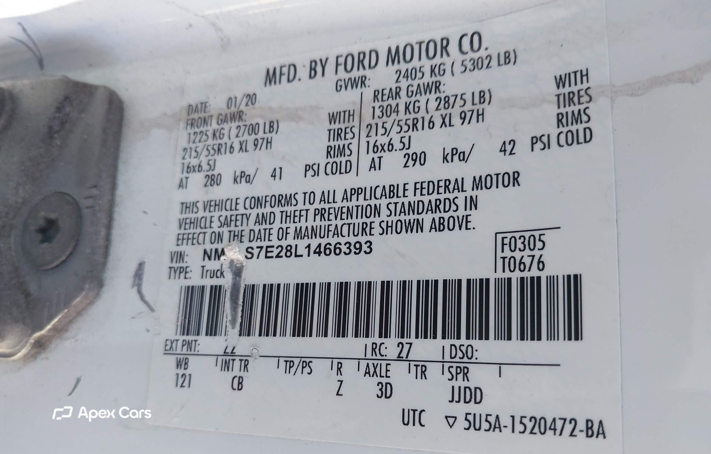 Ford Transit 2020