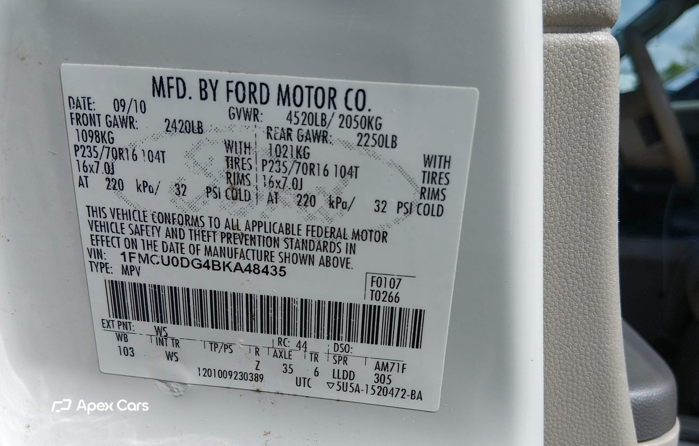 Ford Escape 2011