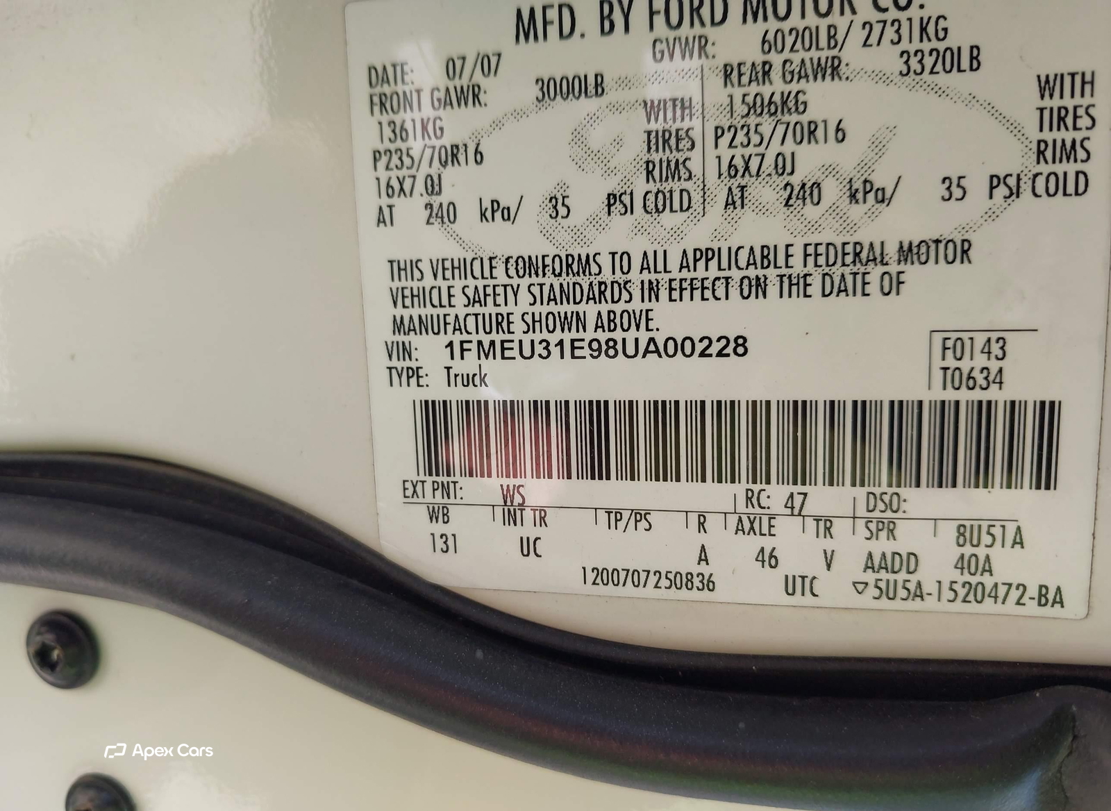 Ford Explorer Sport Trac 2008