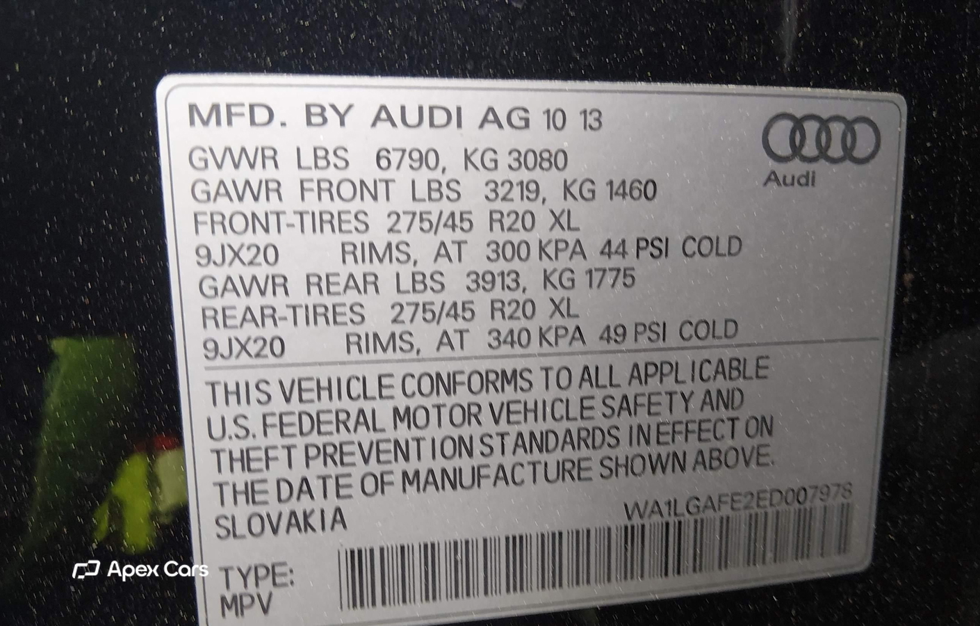 Audi Q7 2014