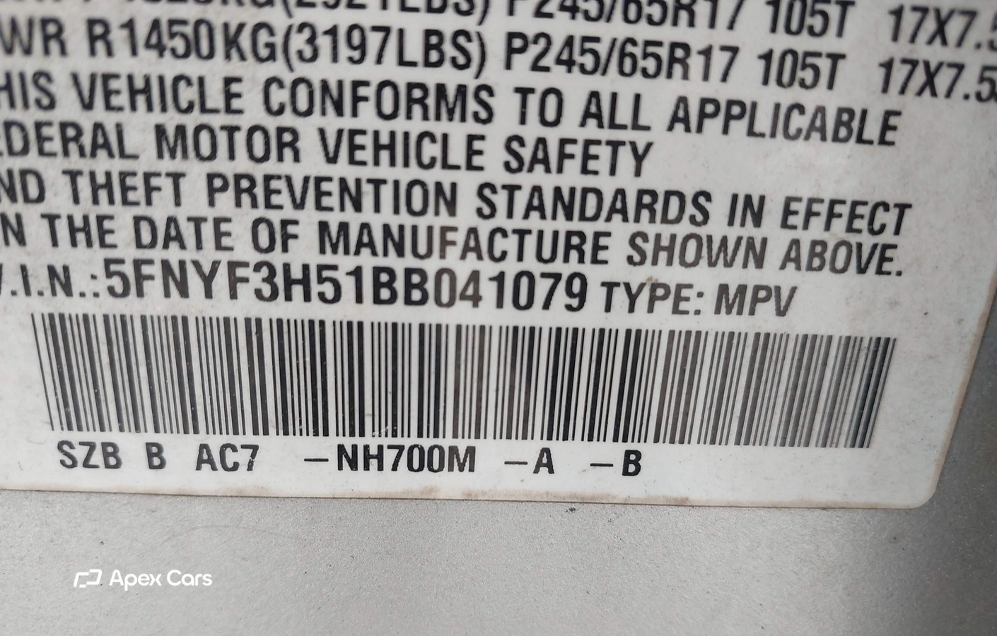 Honda Pilot 2011