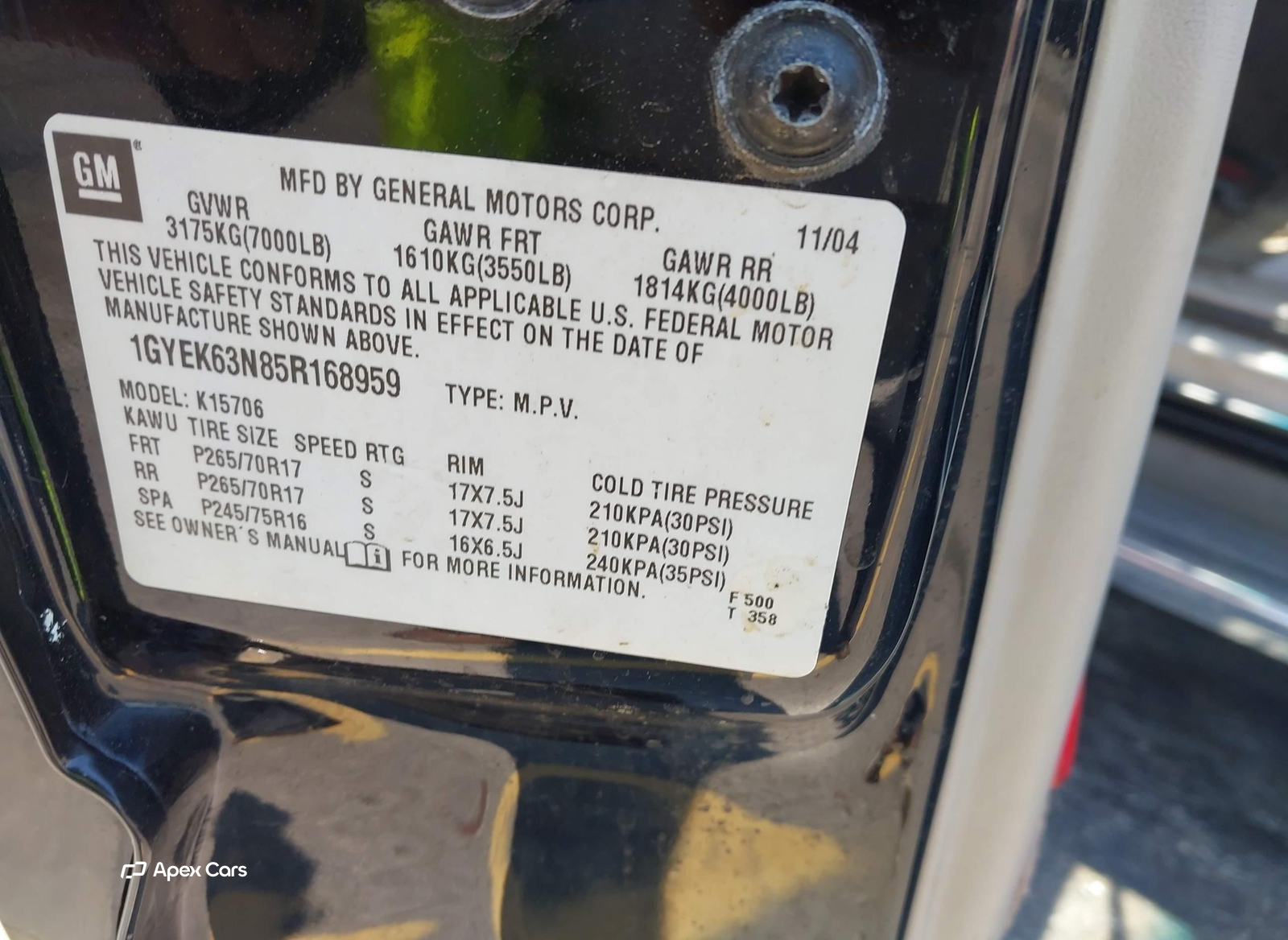 Cadillac Escalade 2005