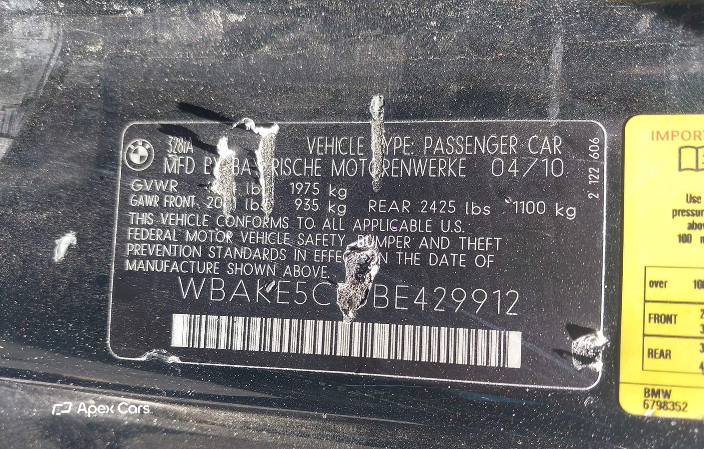 BMW Series 3 2011