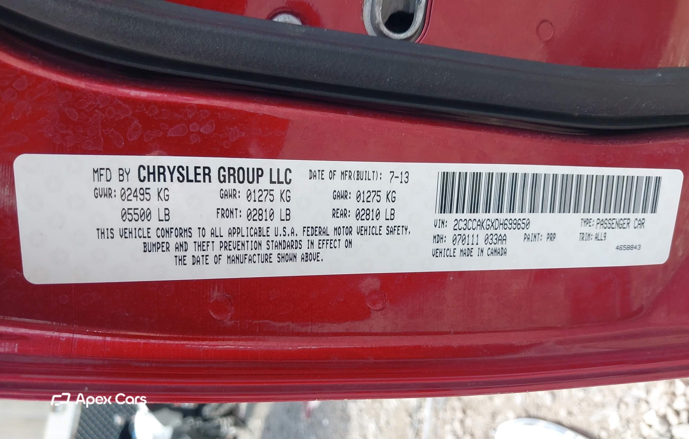 Chrysler 300C 2013