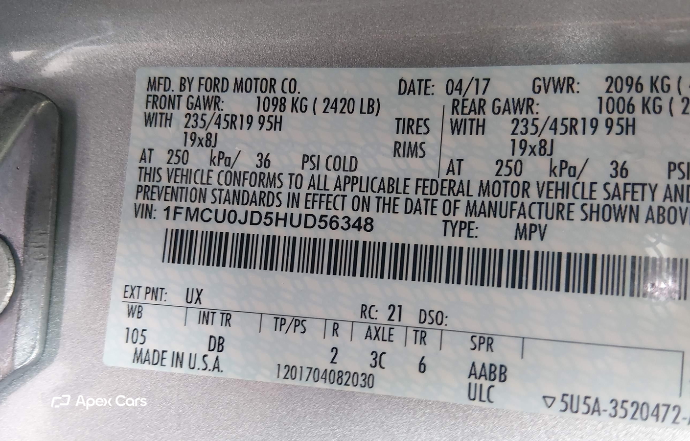 Ford Escape 2017