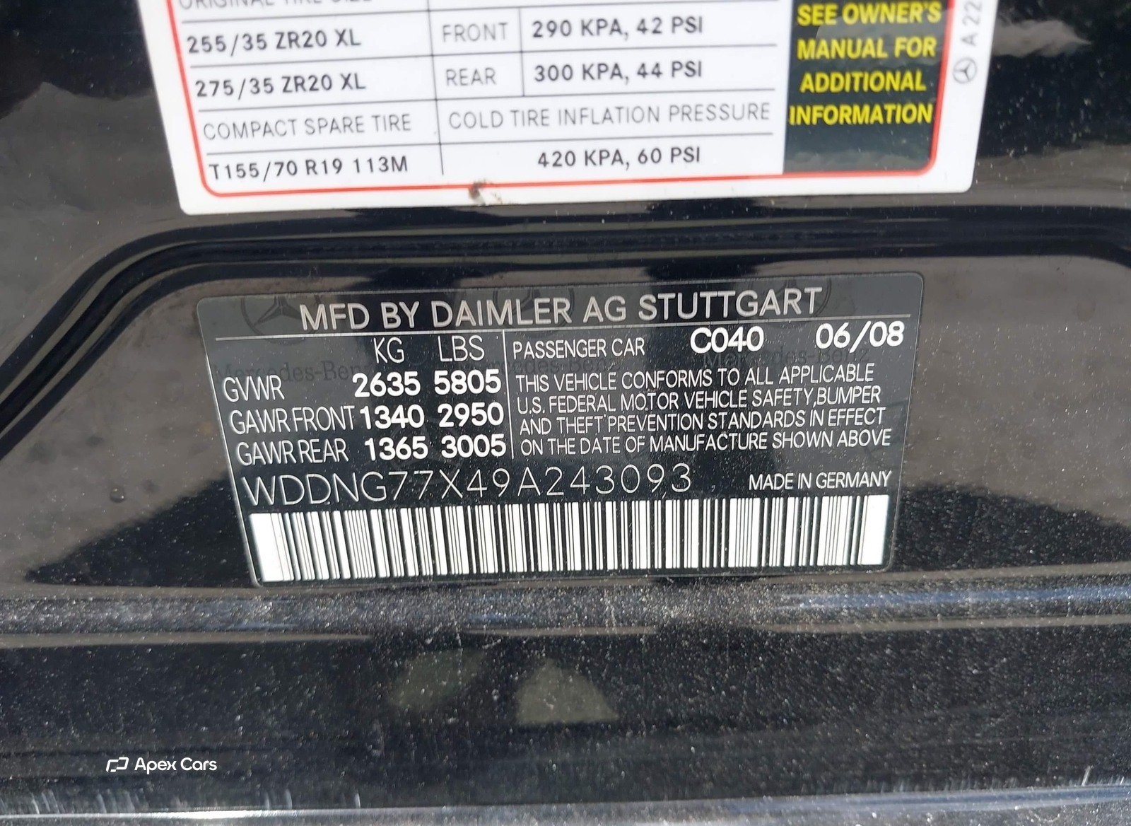 Mercedes-Benz S-klasse AMG 2009