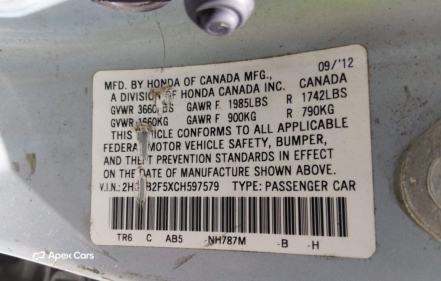 Honda Civic 2012