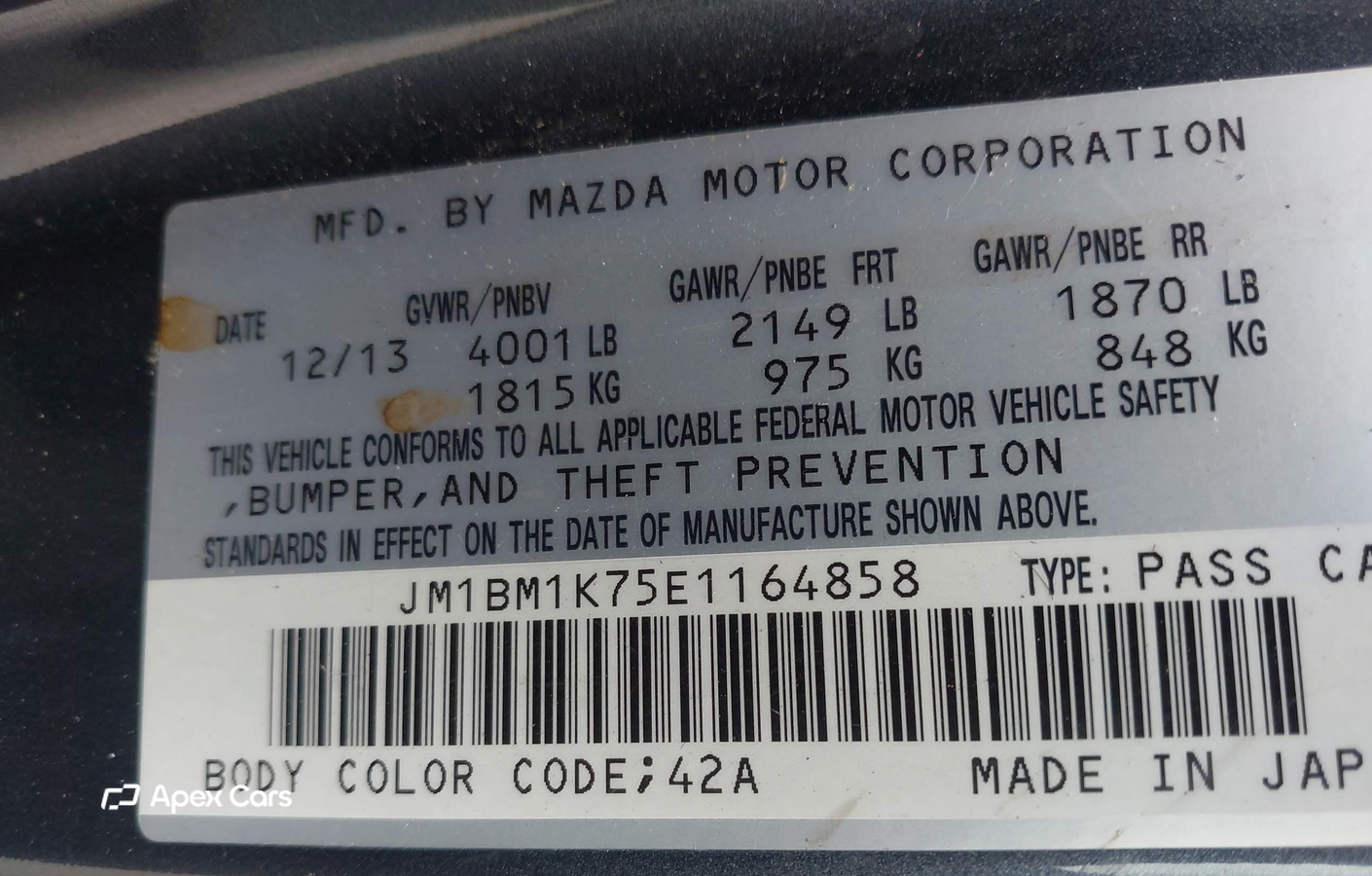 Mazda 3 2014