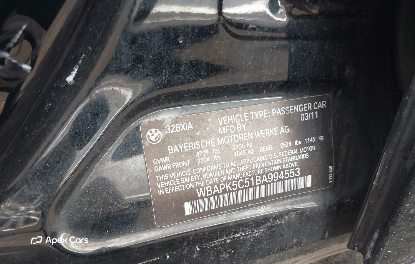 BMW Series 3 2011