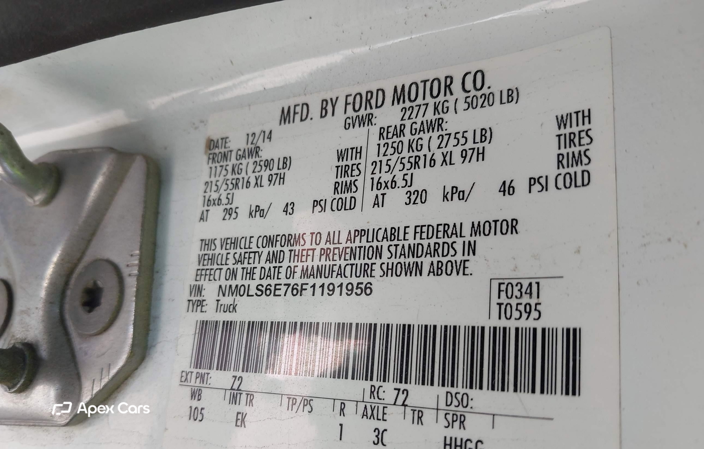 Ford Transit 2015