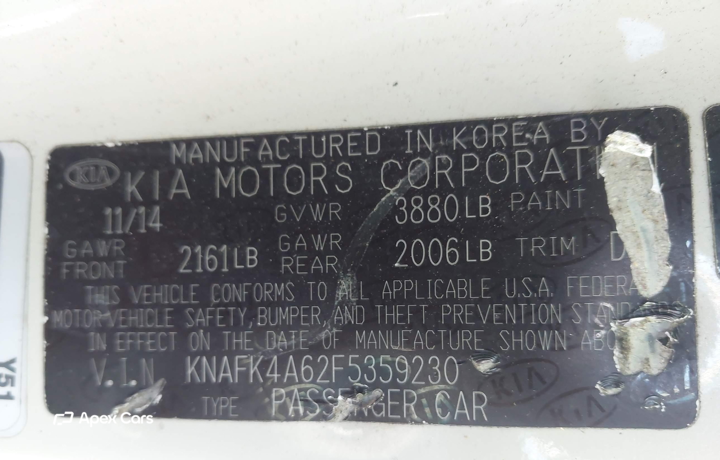 Kia Forte 2015